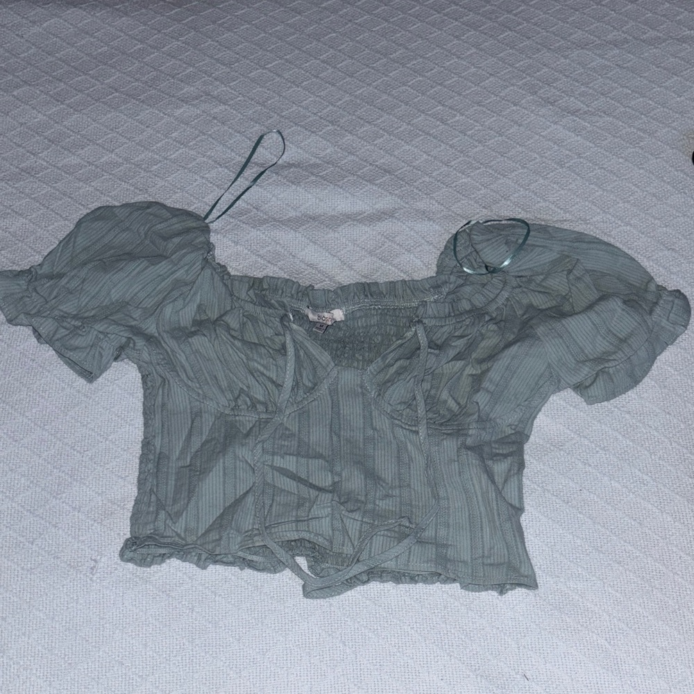 Elegant Green Women's Top